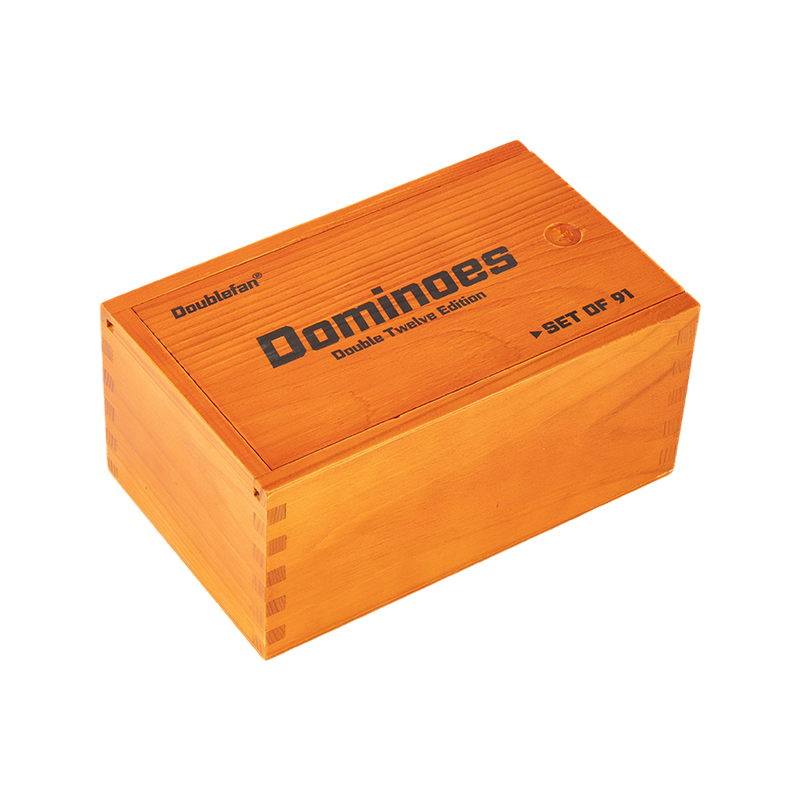 Double Doublé des boîtes en bois à pois
